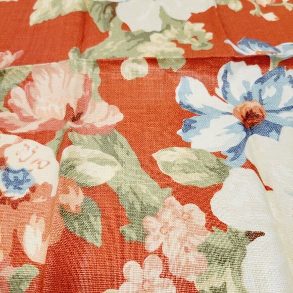 Jardin Prive Poppy Floral Fabric Swatch Lee Jofa Eric Cohler Design England - Picture 5 of 5